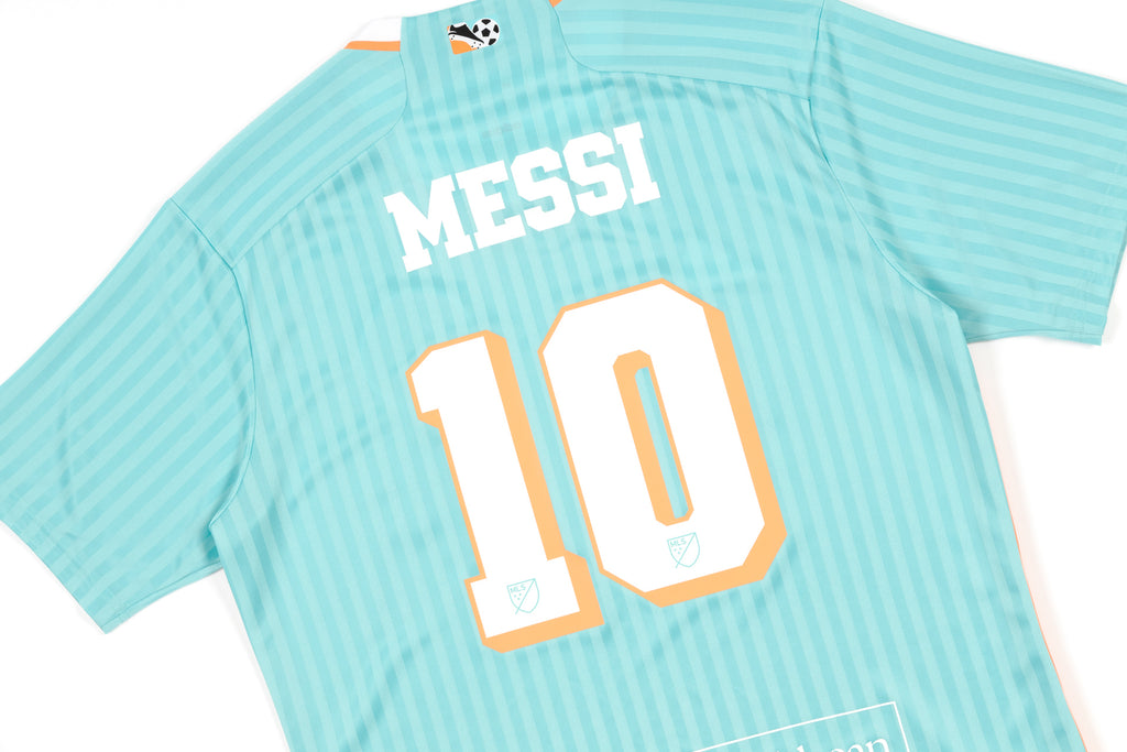 Adidas 2024 Inter Miami CF Archive Messi Jersey 'Easy Mint'