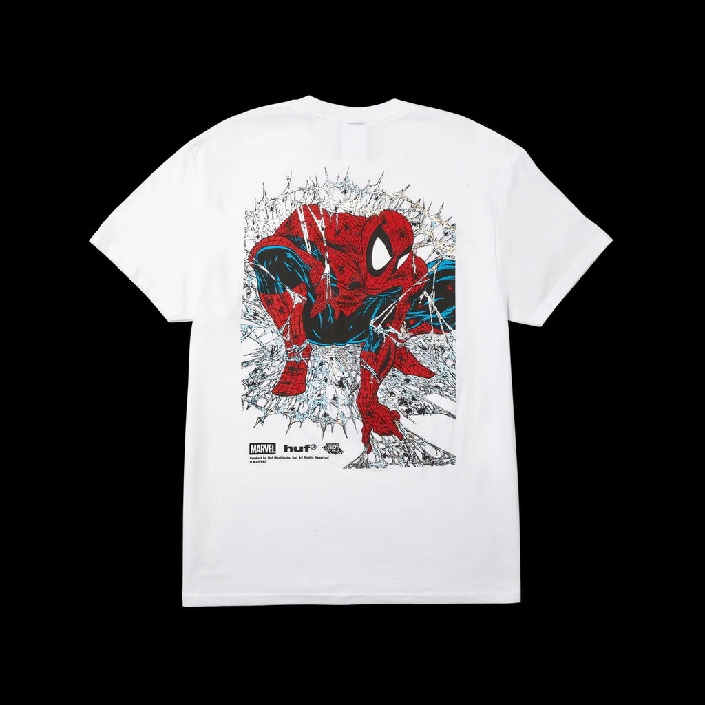 トップス HUF MARVEL SPIDER-MAN TEE (XXL) HUF x Marvel Spider-Man Traversal T-Shirt – HUF Worldwide