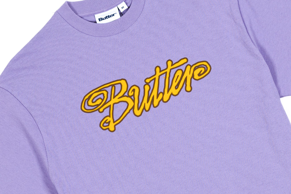Butter Goods Jive Tee 'Washed Grape' – Unheardof Brand