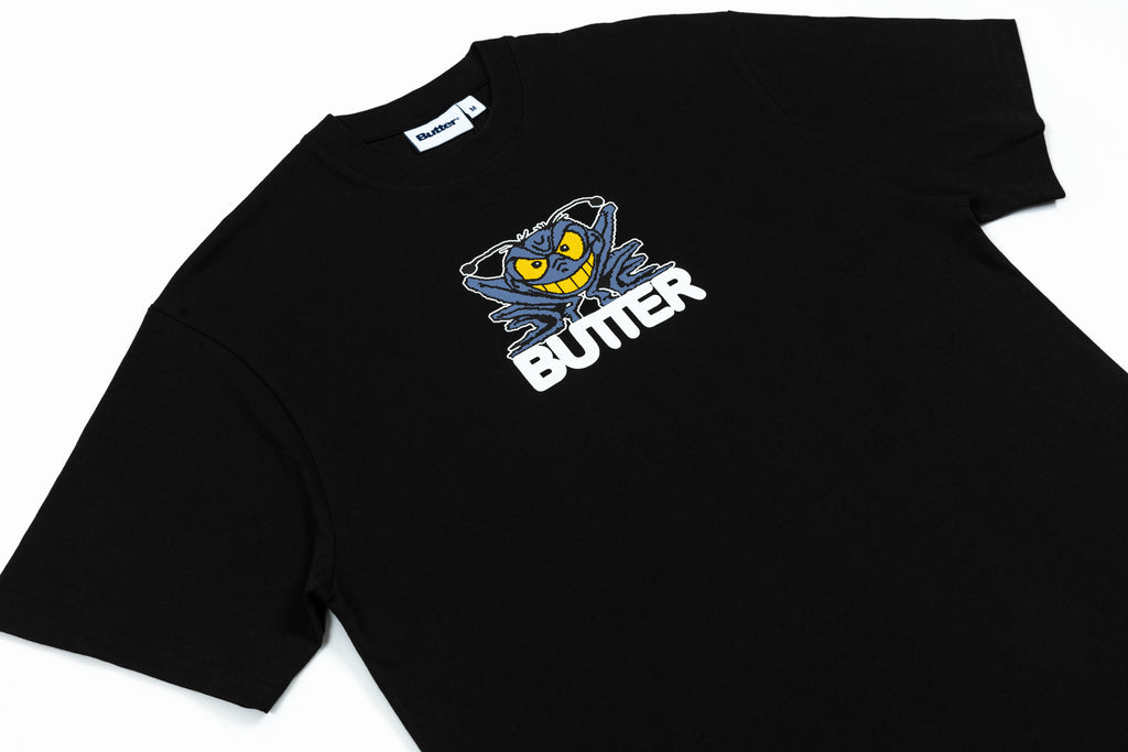 【BUTTER GOODS】Jack Hammer Tee - Black Butter Goods Men's Jack Hammer T-Shirt Black - Curated Menswear