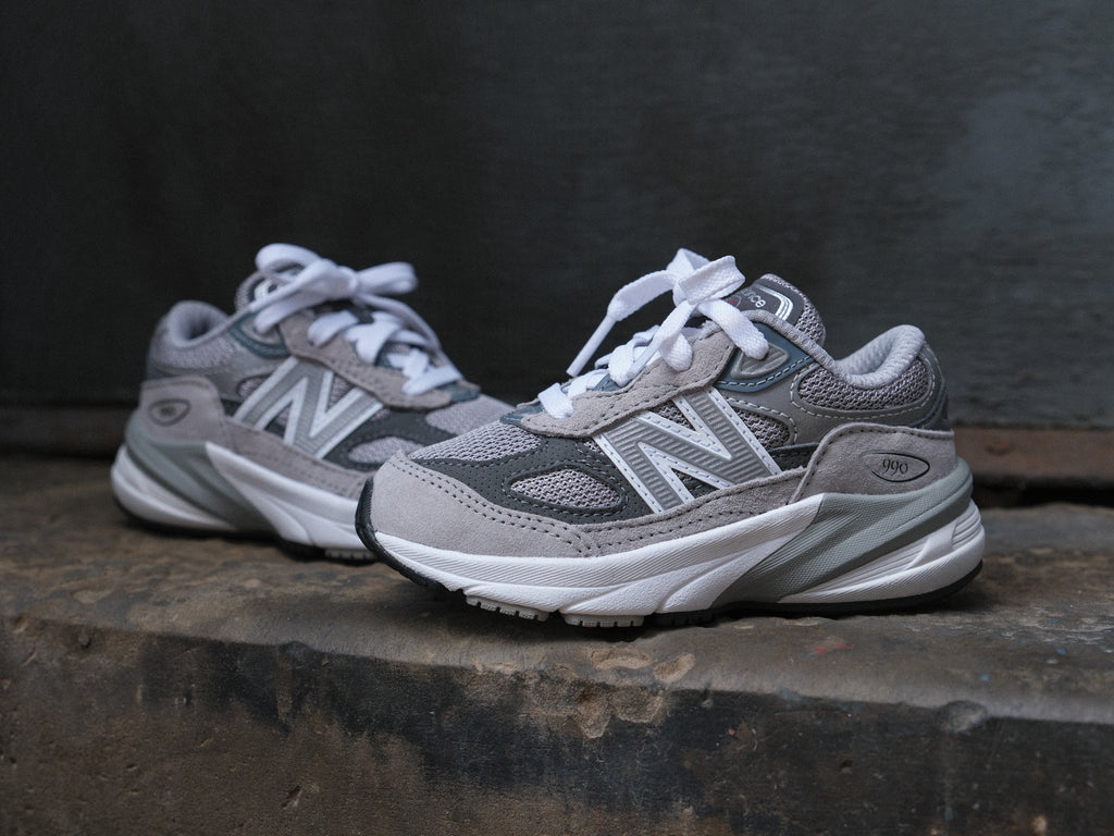 New Balance Kids 990V6 (TD) 'Grey/Silver' – Unheardof Brand