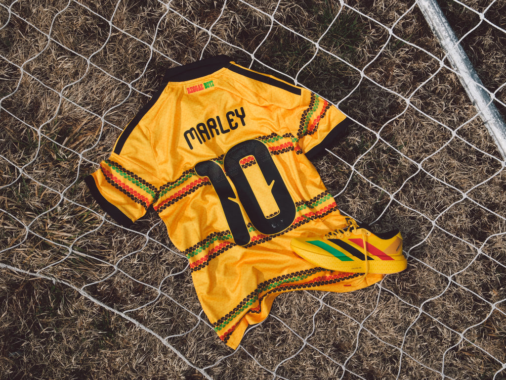 Adidas Jamaica 26 x Bob Marley Home Jersey 'Bold Gold' -Originally