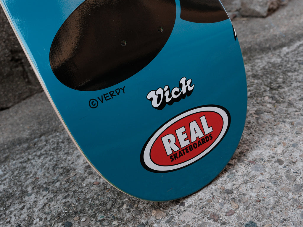 Real Skateboards x Verdy Skateshop Day 2026 Vick 8.5 Deck