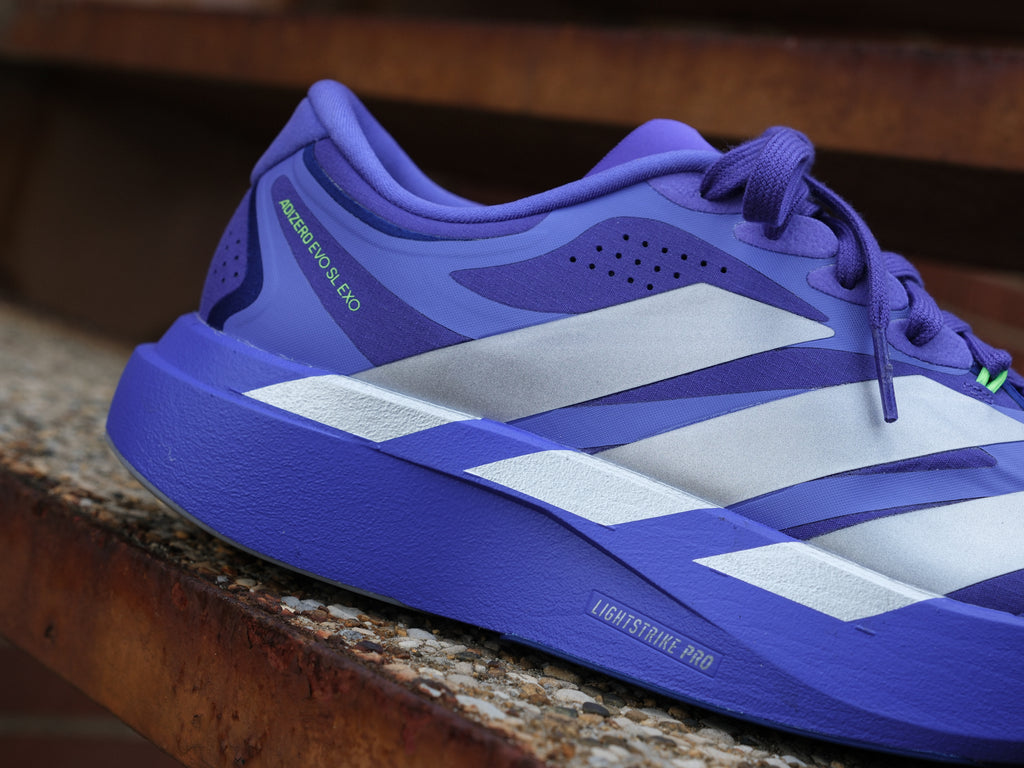 Adidas Adizero EVO SL EXO 'Solar Purple/Silver Metallic