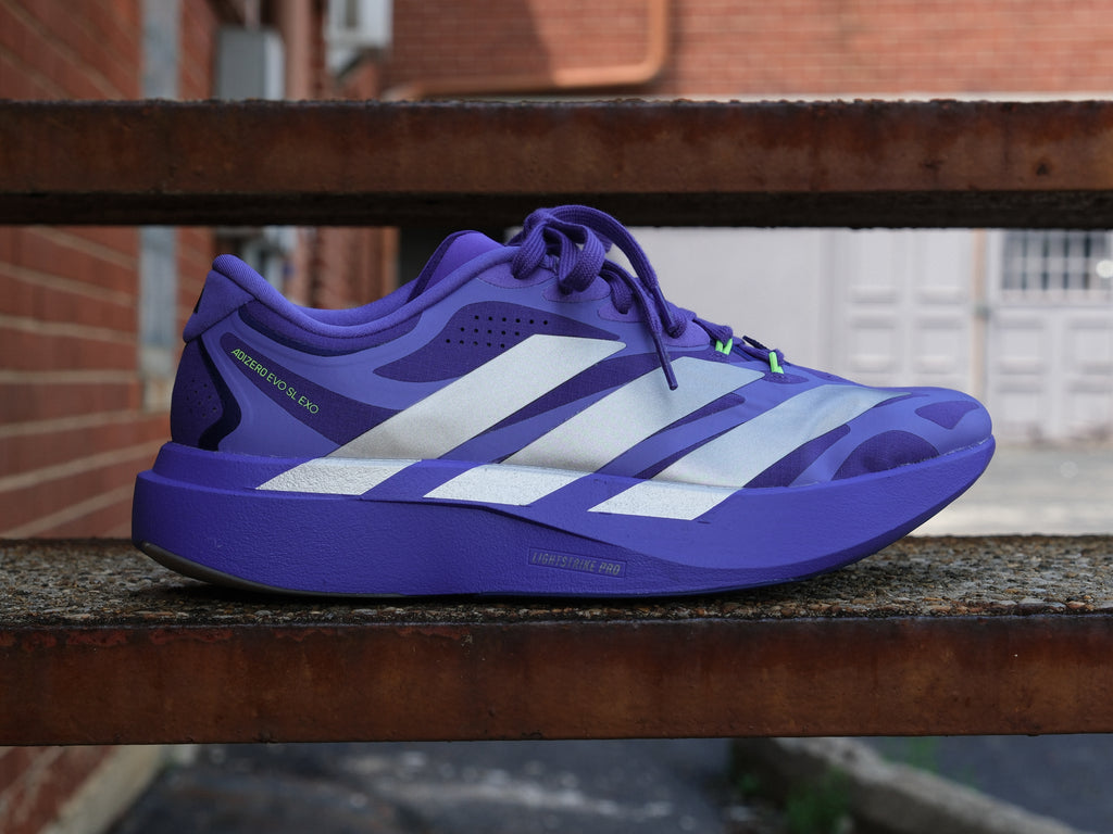 Adidas Adizero EVO SL EXO 'Solar Purple/Silver Metallic