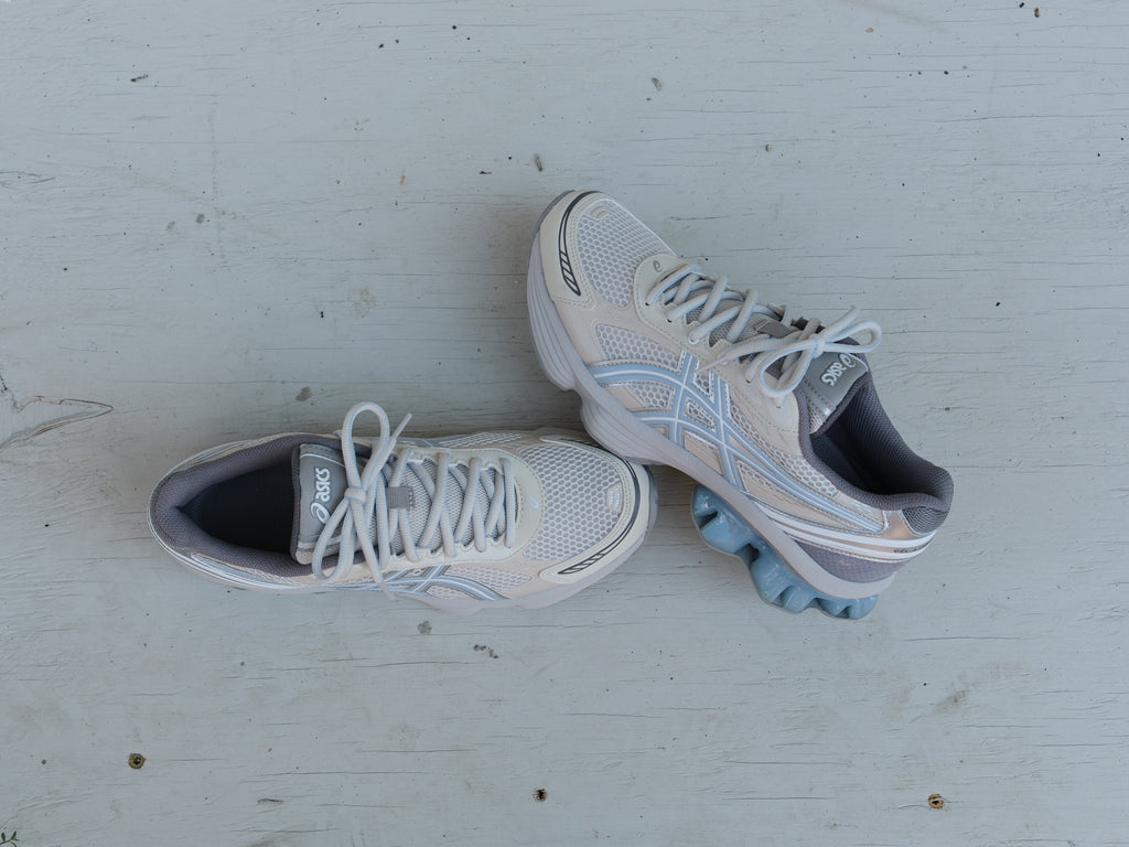 ASICS X EMMI GEL-KINETIC FLUENT 'Cream/Soft Sky' – Unheardof