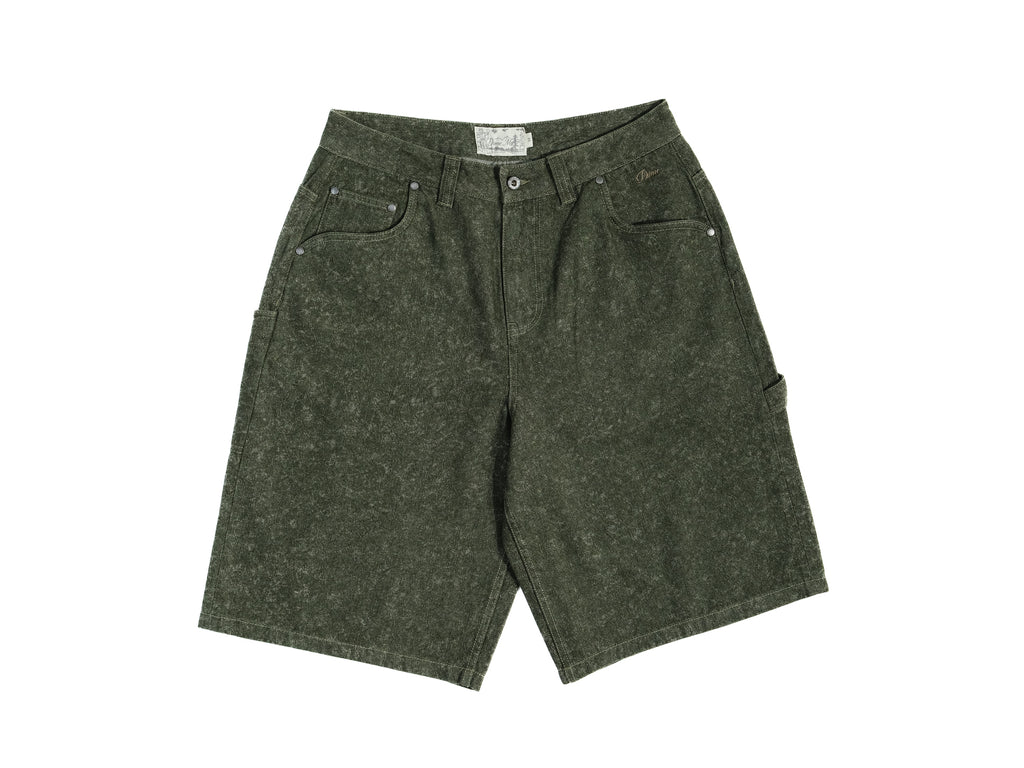 Dime Classic Denim Shorts 'Electric Green' – Unheardof Brand