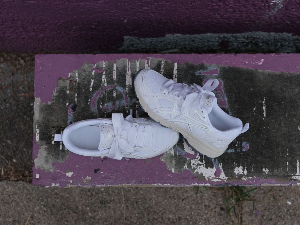 ASICS GEL-NUNOBIKI 'White/Pure Silver' -Originally $110.00