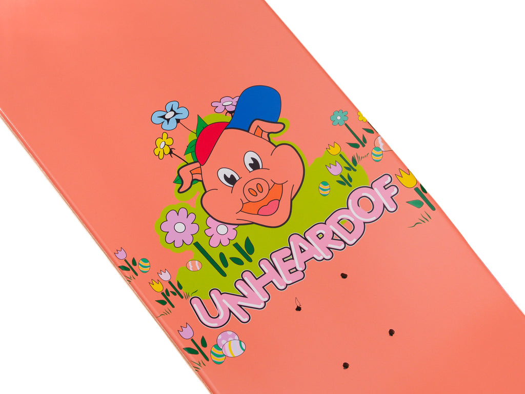 UNHEARDOF Porkchop and Pals Piggy Face 2.0 8.5 Deck 'Meatball