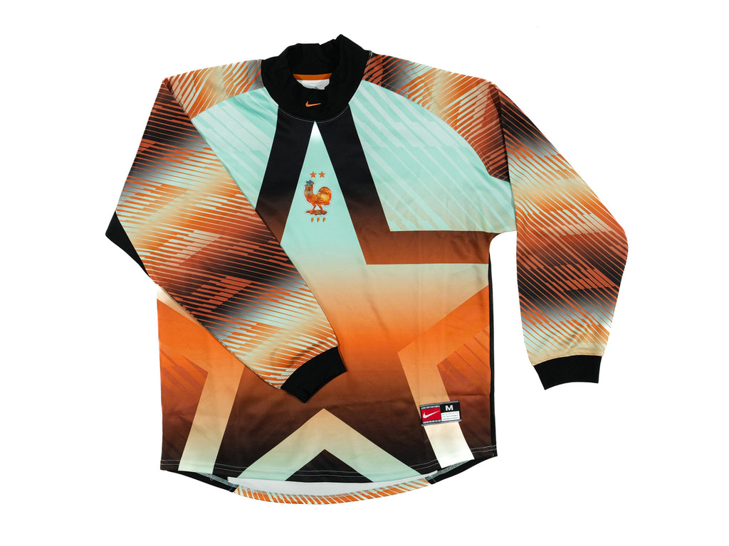 Nike France Authentic Goalkeeper Jersey 'Black/Monarch