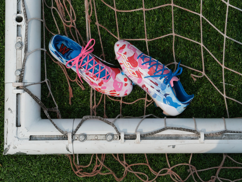 BAPE×アディダスF50 サッカースパイク26ピンク/ブルー Which F50 would you rock??💖💙 - Got to be the BAPE x Adidas for