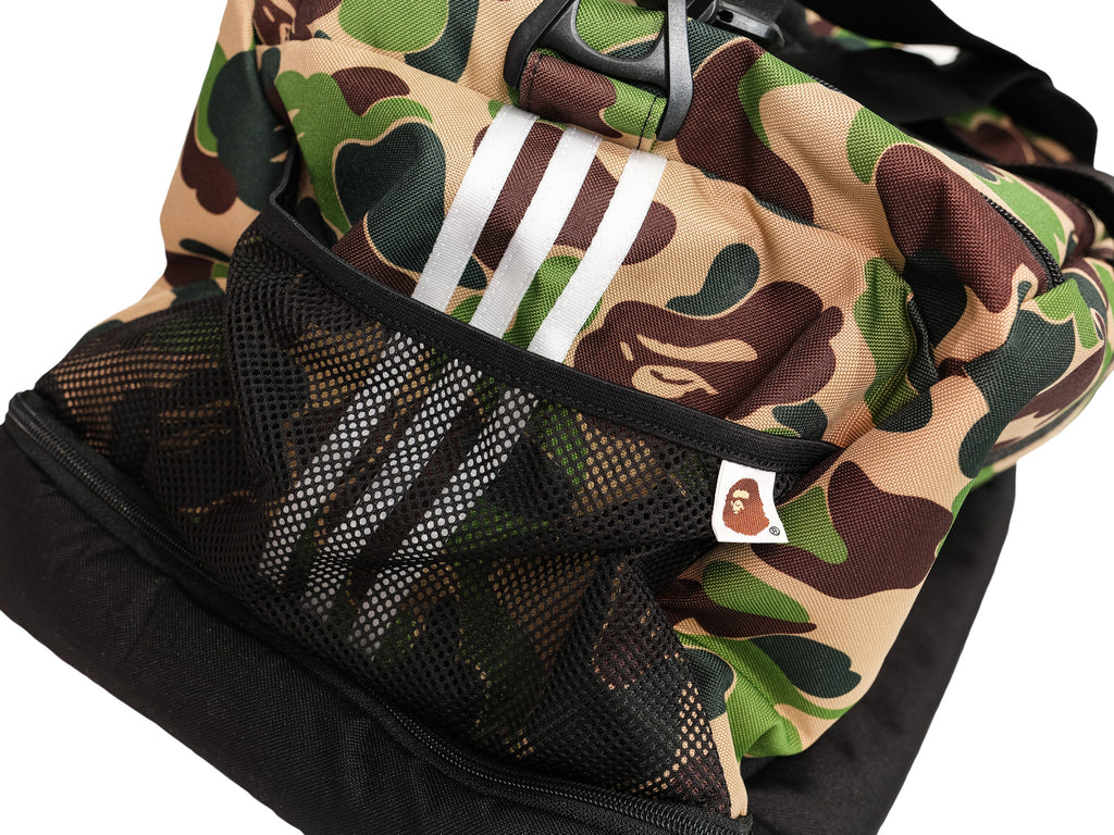 adidas BAPE DUFFLE BAG クルーグリーン 割引 adidas BAPE DUFFLE BAG
