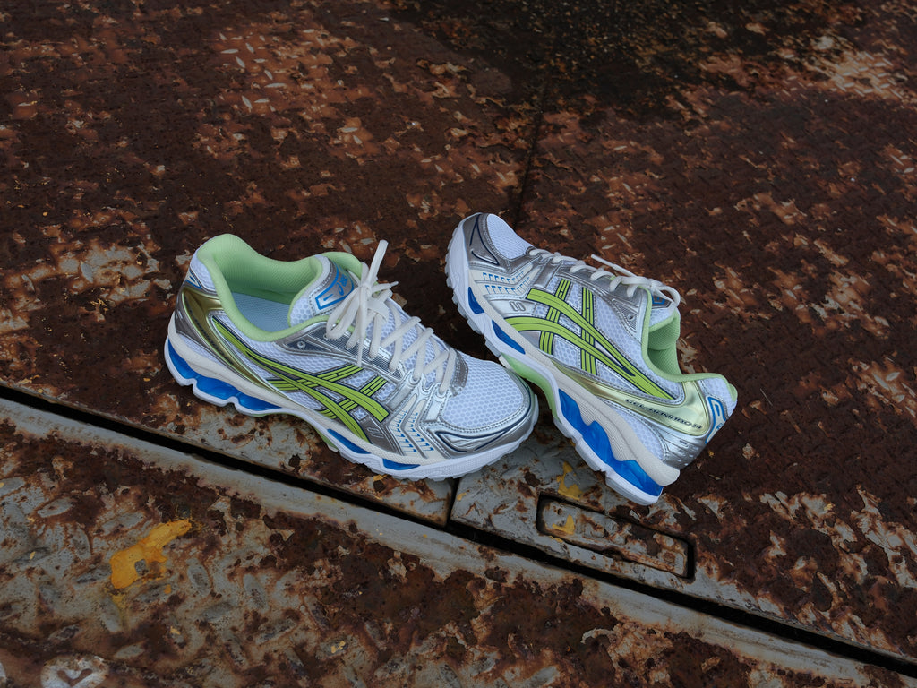 ミント GEL-KAYANO 14 - WHITE / LIME GREEN – lapstoneandhammer.com