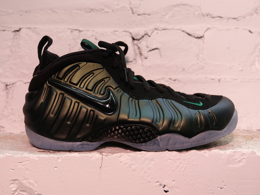 nike air foamposite pro green
