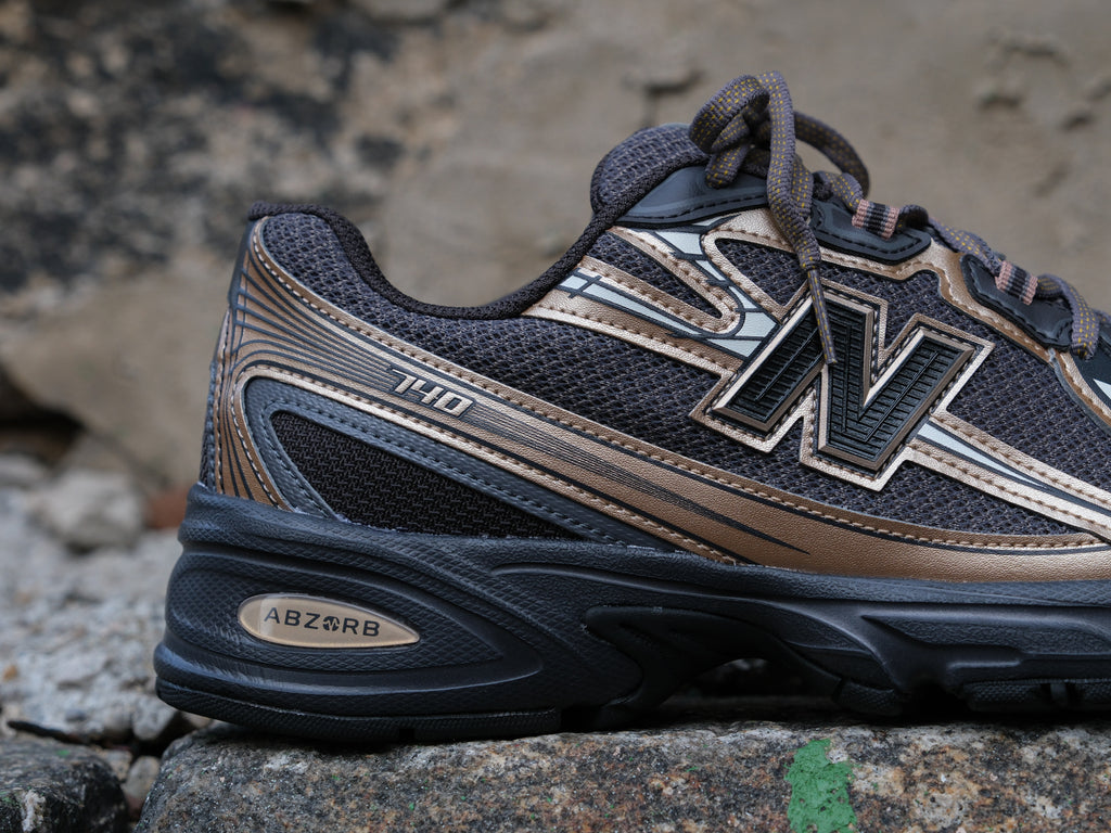 New Balance 740 'Black Cement/Castlerock' – Unheardof Brand