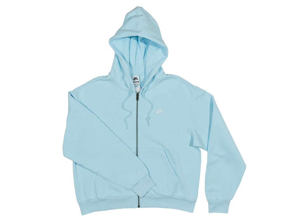 powder blue nike hoodie