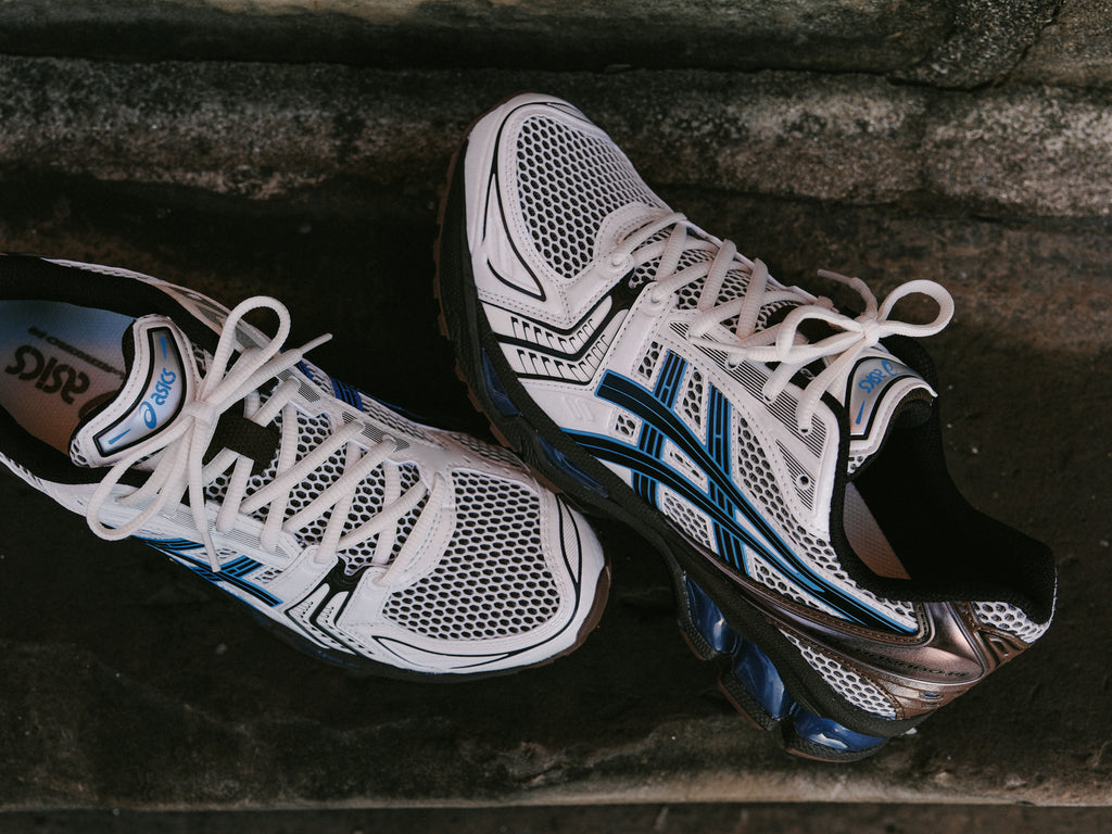 ASICS GEL-KAYANO 14 'Cream/Blue Coast' – Unheardof Brand