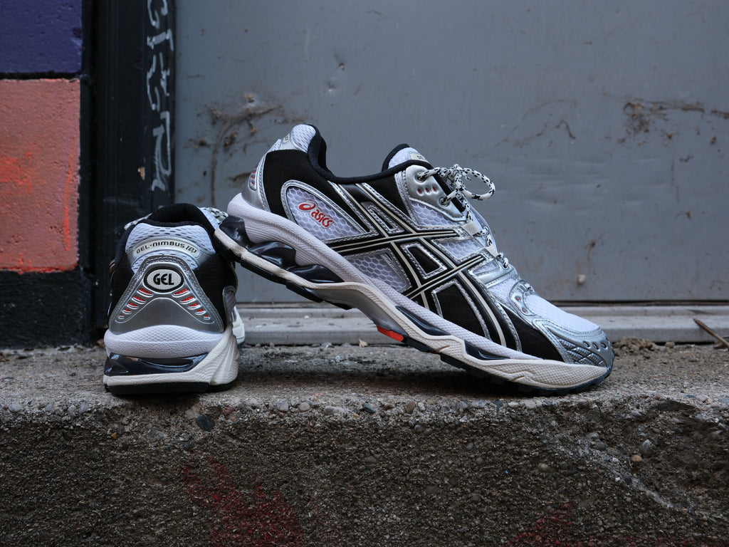 ASICS GEL-NIMBUS 10.1 'White/Black' -Originally $160.00