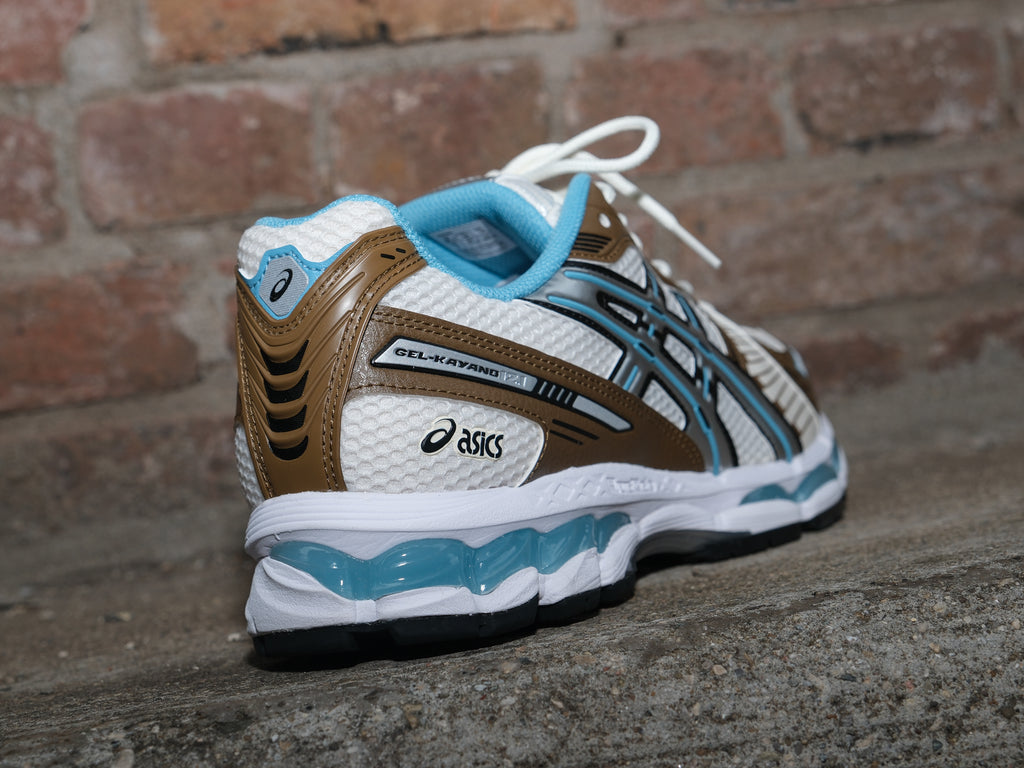 レビュー高評価商品 ASICS GEL-KAYANO 12.1 'Cream/Stillwater' – Unheardof Brand スパイク・シューズ