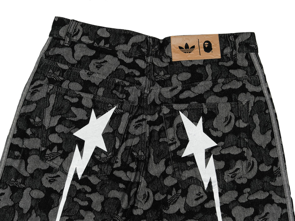 Adidas x BAPE Shark Denim Jorts 'Black' – Unheardof Brand