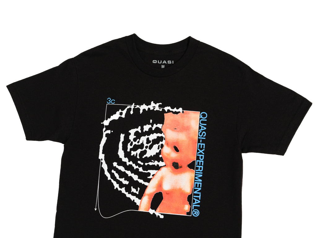 Quasi Doll Face T-Shirt 'Black' – Unheardof Brand