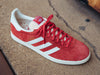 Adidas Gazelle 'Red'- Originally $100.00