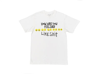 Fucking Awesome How Are You Feeling T-Shirt 'White'