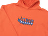 Butter Goods Caterpillar Embroidered Pullover Hoodie 'Washed Orange'