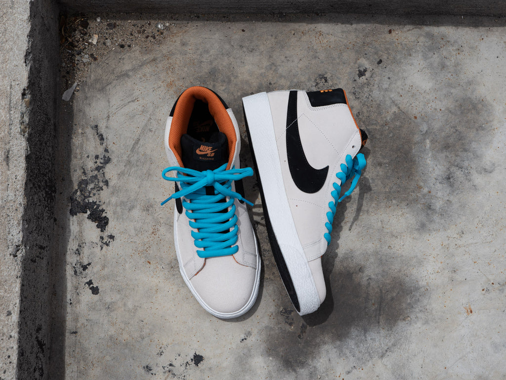 Nike sb zoom blazer mid on feet best sale