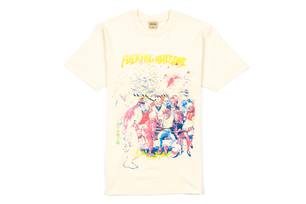 【FUCKING AWESOME】 WRESTLER TEE OFF WHITE Wrestler Tee – Fucking Awesome