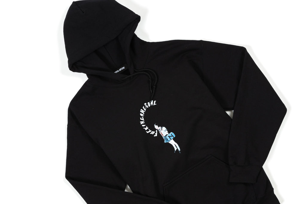 Fucking Awesome Mouth Girl Hoodie 'Black' -Originally $105.00
