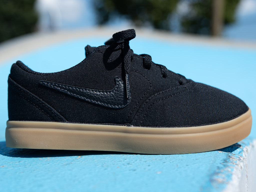 Nike SB Kids Check Canvas PS Black Gum Unheardof Brand