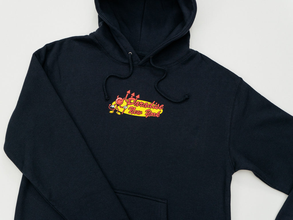 Paradise NYC Industries Hoodie 'Navy' – Unheardof Brand