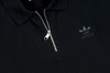 Adidas Essentials Trefoil Waffle Polo 'Black'