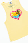 Boys Lie Boardwalk Beegee Tank 'Yellow'