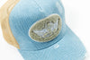 Boys Lie Blue Denim Trucker Hat 'Blue'