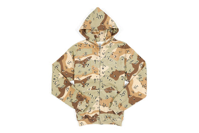 Butter Goods Breakdown Zip-Thru Hoodie 'Desert Camo'