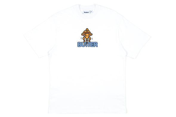 Butter Goods Jack Hammer T-Shirt 'White'