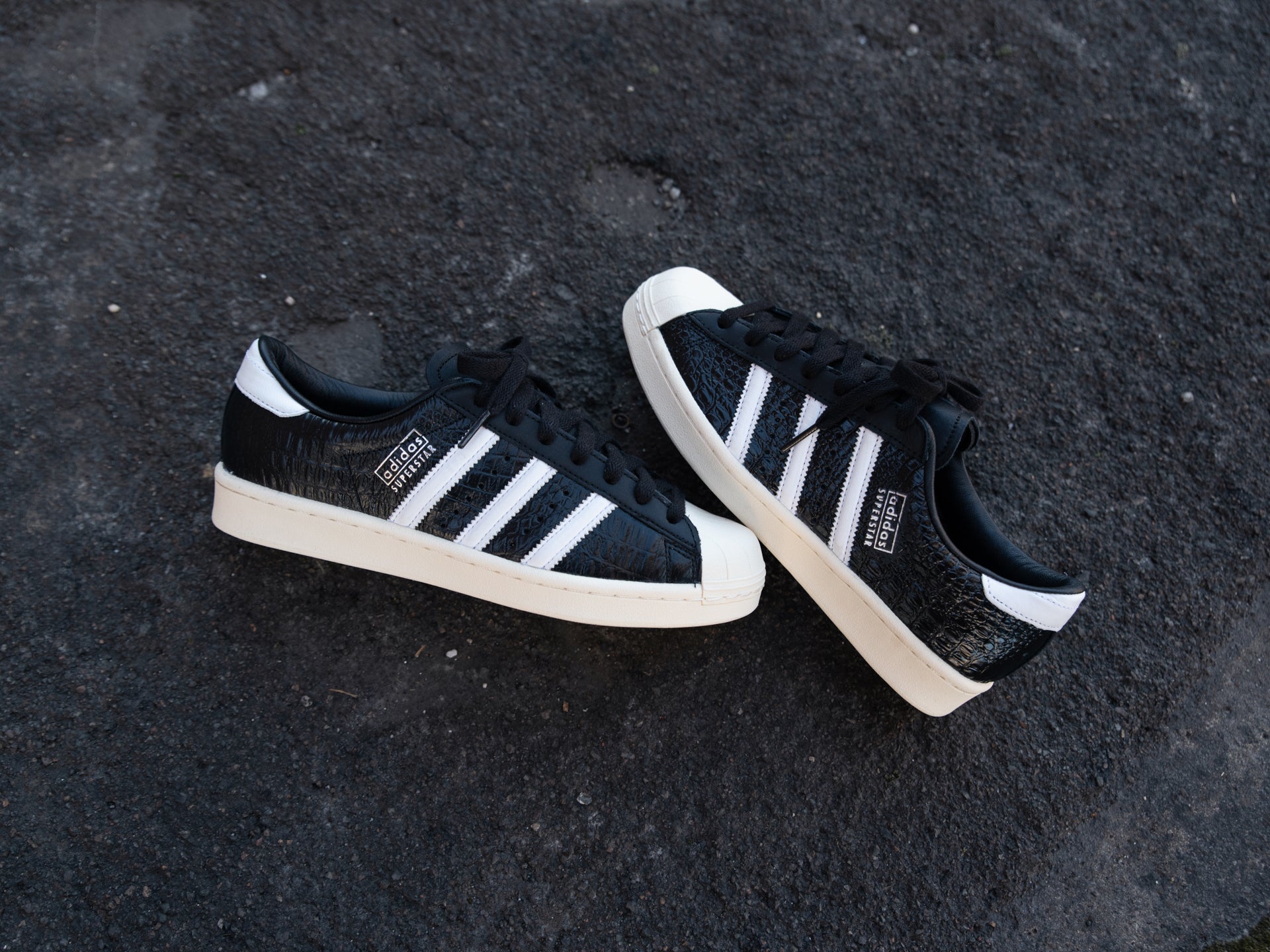 Adidas Women's Superstar Vintage 'Core Black/White' -Originally $120.0 Unheardof Brand Adidas Women's Superstar Vintage 'Core Black/White' -Originally $120.0 Unheardof Brand