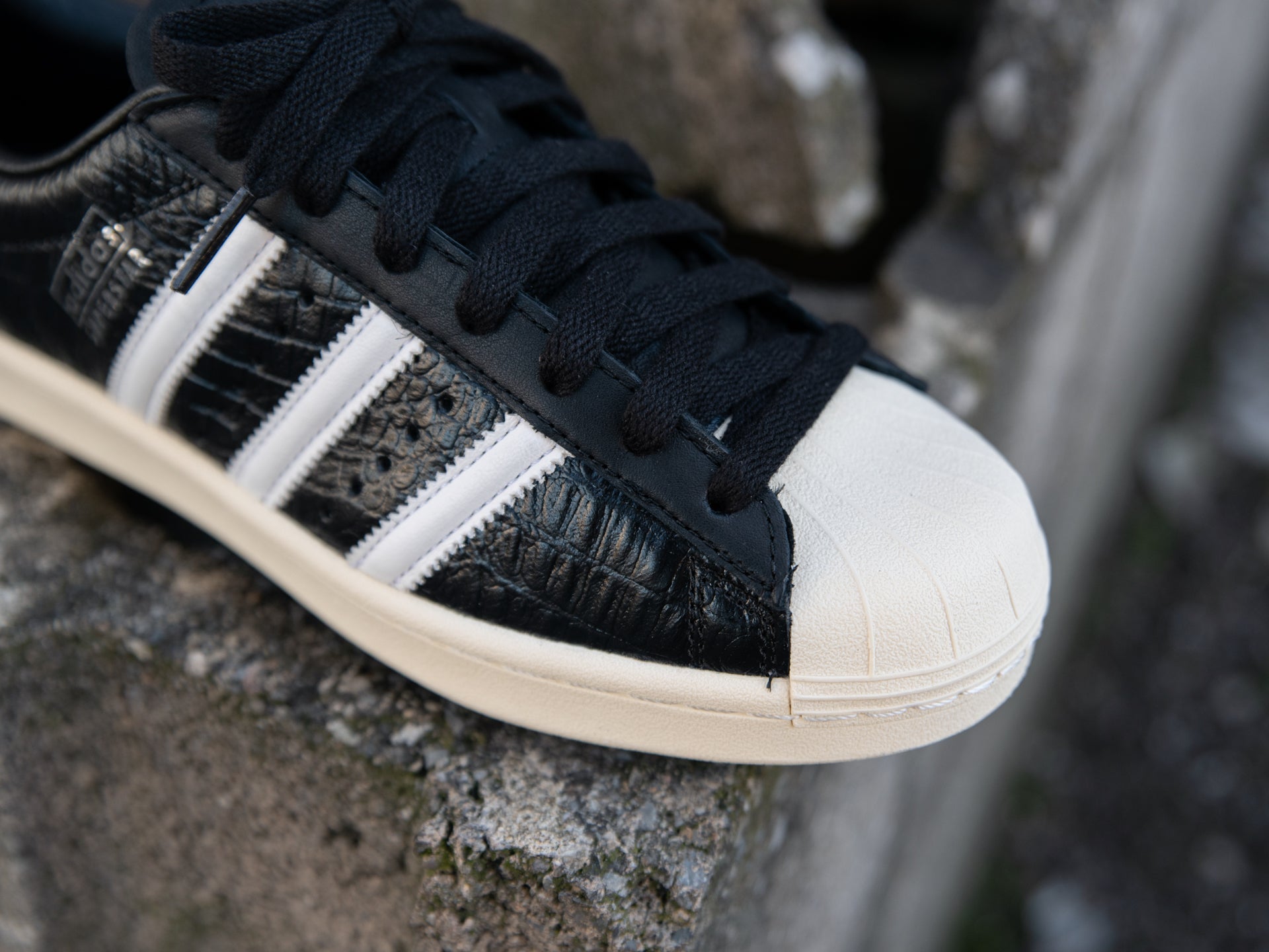 Adidas Women's Superstar Vintage 'Core Black/White' -Originally $120.0 Unheardof Brand Adidas Women's Superstar Vintage 'Core Black/White' -Originally $120.0 Unheardof Brand