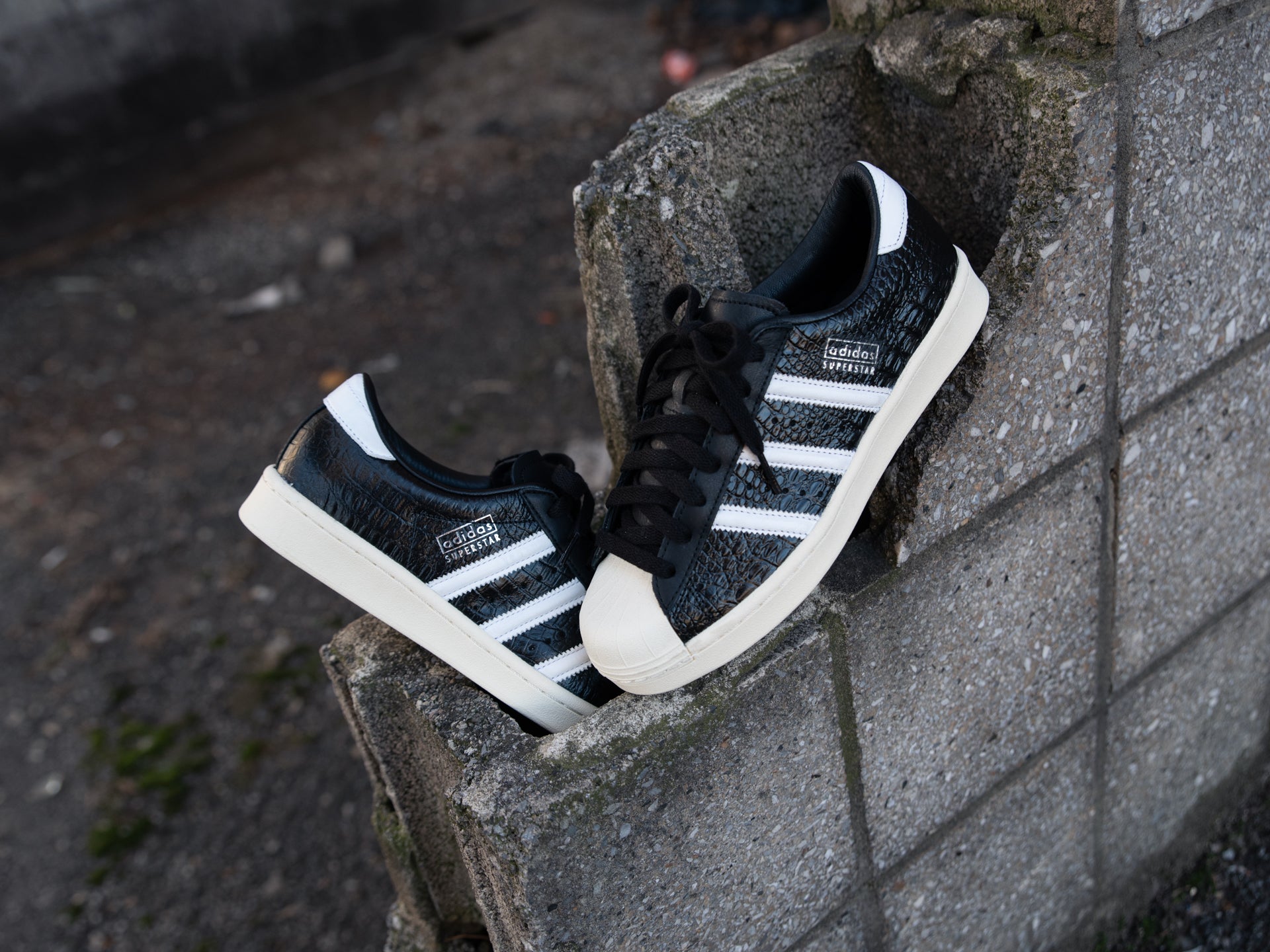 Adidas Women's Superstar Vintage 'Core Black/White' -Originally $120.0 Unheardof Brand Adidas Women's Superstar Vintage 'Core Black/White' -Originally $120.0 Unheardof Brand