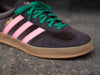 Adidas Women's Gazelle Indoor 'Dark Brown/Glow Pink'