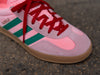 Adidas Women's Gazelle Indoor 'Court Green/Glow Pink'