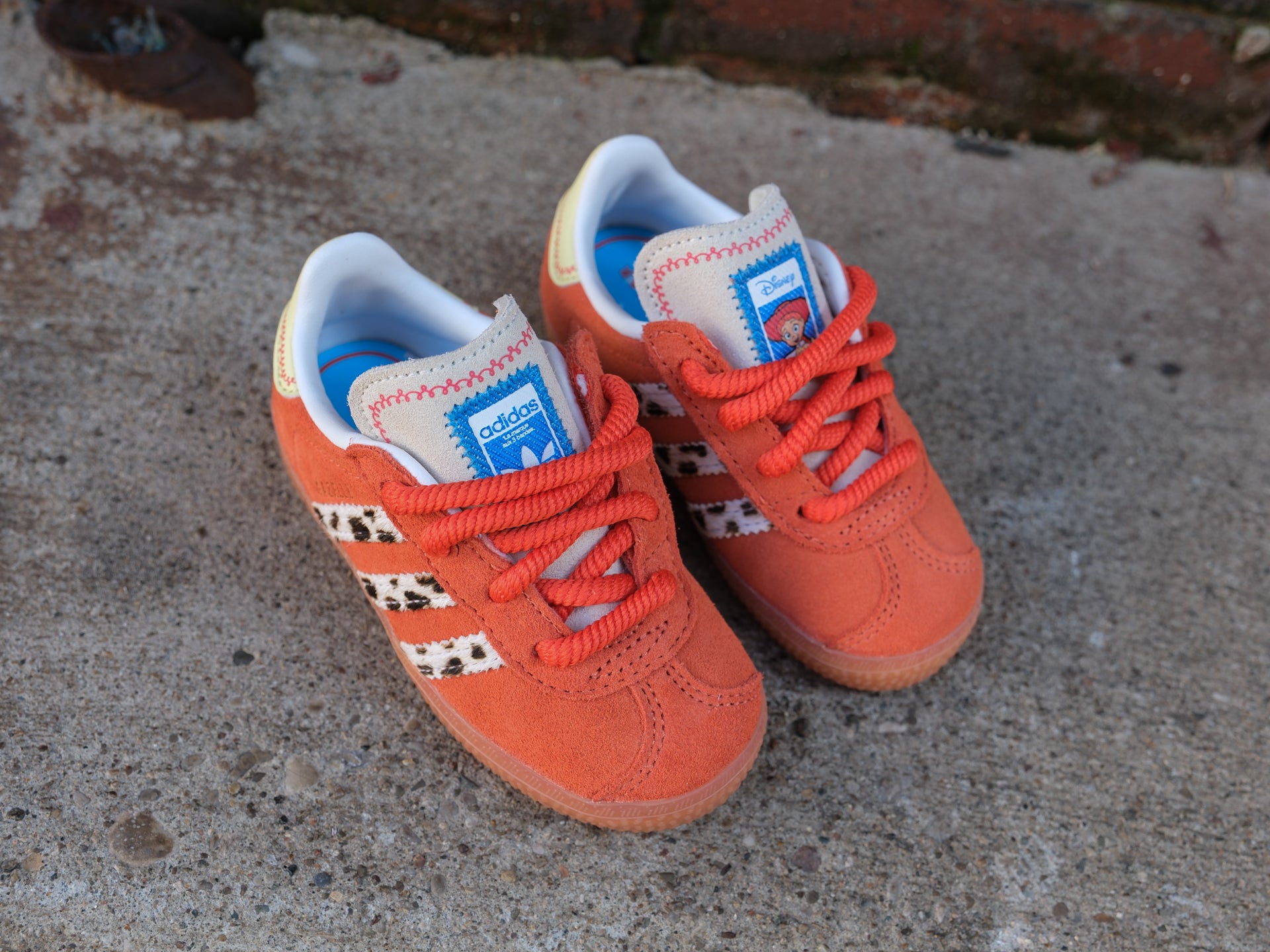 Adidas Kids x Disney Toy Story Gazelle 'Jessie' Unheardof Brand Adidas Kids x Disney Toy Story Gazelle 'Jessie' Unheardof Brand