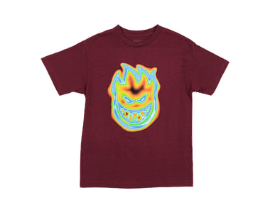 Spitfire Radioactive Bighead T-Shirt 'Burgundy'