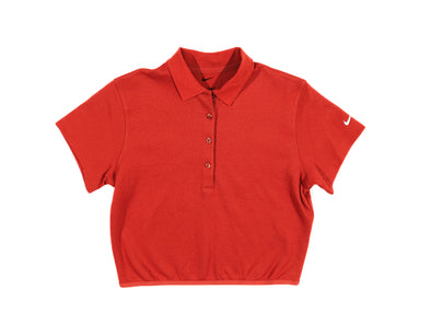 Nike Women's Short Sleeve Golf Polo 'Red'