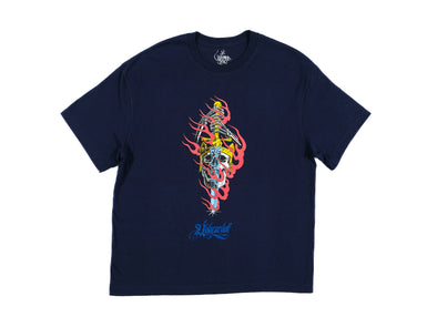 UNHEARDOF Skull and Sword Heavyweight T-Shirt 'Navy'