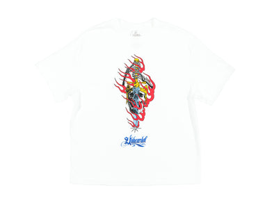 UNHEARDOF Skull and Sword Heavyweight T-Shirt 'White'