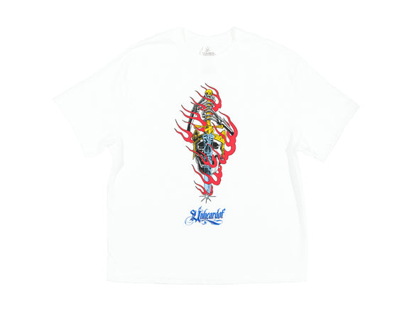 UNHEARDOF Skull and Sword Heavyweight T-Shirt 'White'