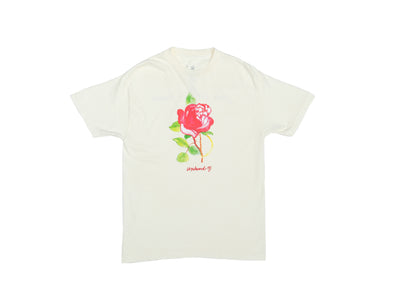 UNHEARDOF Red Rose T-Shirt 'Ivory/Red'